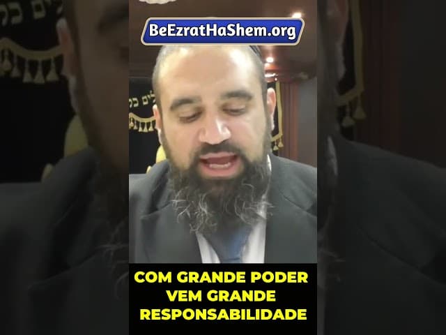 Bilam Um Rashá por Opção #Torá #Judeu #RabinoYaronReuven
