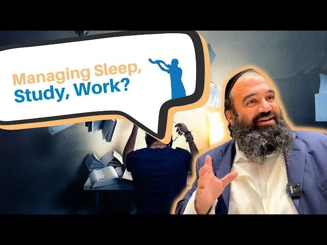How to manage sleep, study and work?