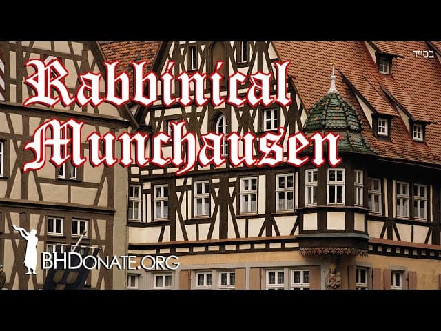 Rabbinical Munchausen