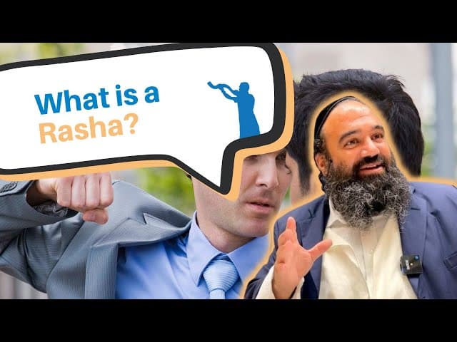 What is a Rasha (Wicked person)?