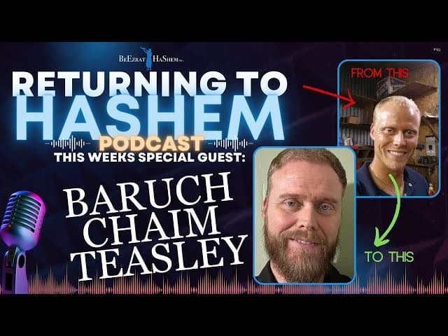 BARUCH TEASLEY: Hidden by Holocaust, Discovering True Judaism in Antisemitic World RTH PODCAST #4