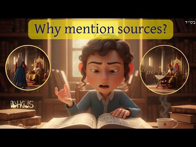 Mention The Source | TORAH FOR KIDS AI
