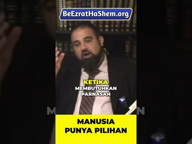 Apa Bedanya Manusia dan Hewan? Pilihan #Torah #Yahudi #RabiYaronReuven