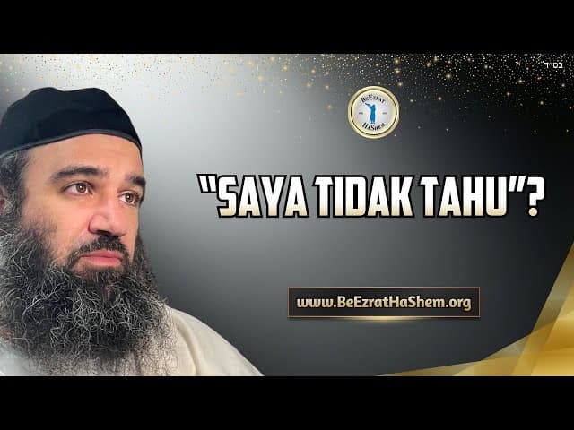Parashat Vayeitzei: Kapan mengatakan Tidak Tahu