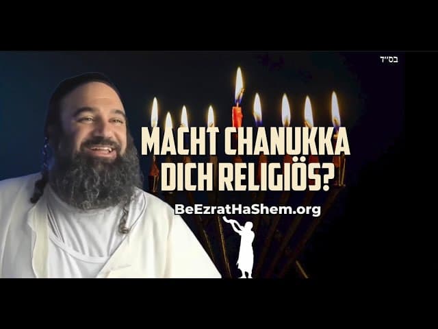 Macht Chanukka-Kerzen anzünden religiös?