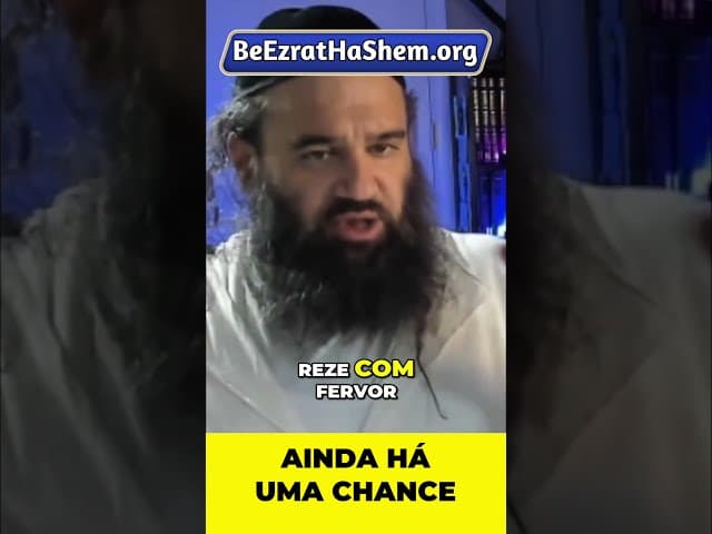 Seu Veredito Pode Ser Mudado #Torá #Judeu #RabinoYaronReuven