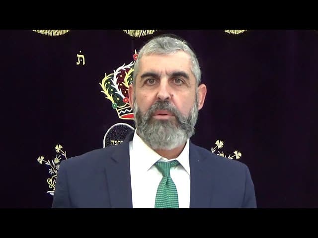הרב יגאל ניאזוף - פרשת חיי שרה