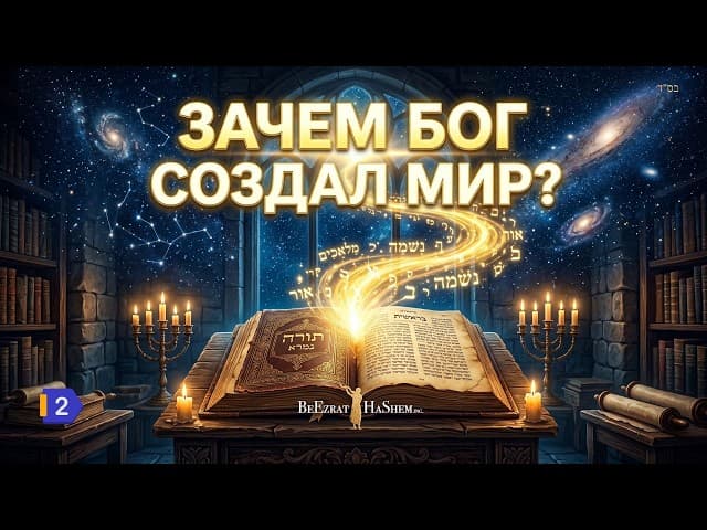 Почему Бог создал мир часть 2 - Мусар Пиркей Авот
