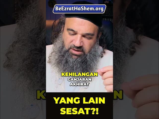 Hanya 2 Sumber Ilahi yang Diakui Yahudi #Torah #Yahudi #RabiYaronReuven