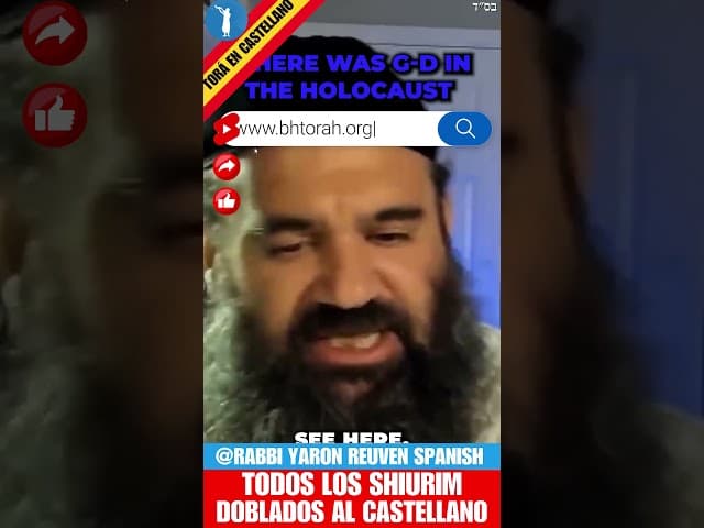 En donde estaba D-ios en el holocausto - Un clip doblado al Castellano