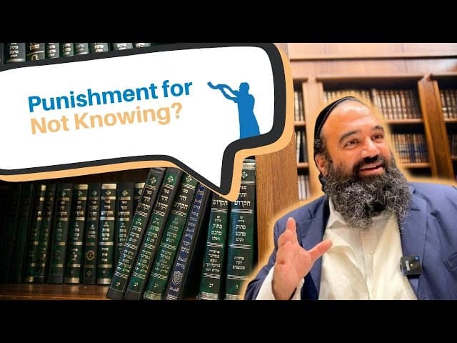Is there punishment for things we haven't learned?