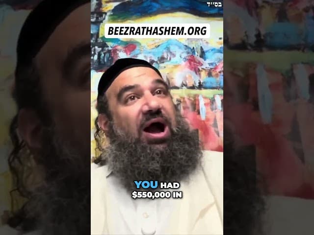 The Only Regret In Life #Torah #Jewish #RabbiYaronReuven