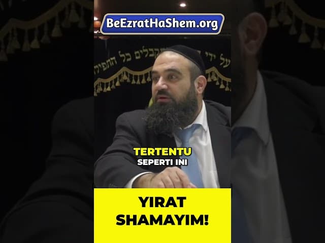Kenapa Tuhan Menciptakan Guntur? #Torah #Yahudi #RabiYaronReuven
