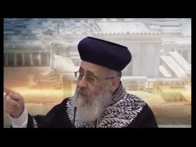הרב יצחק יוסף ופוטין