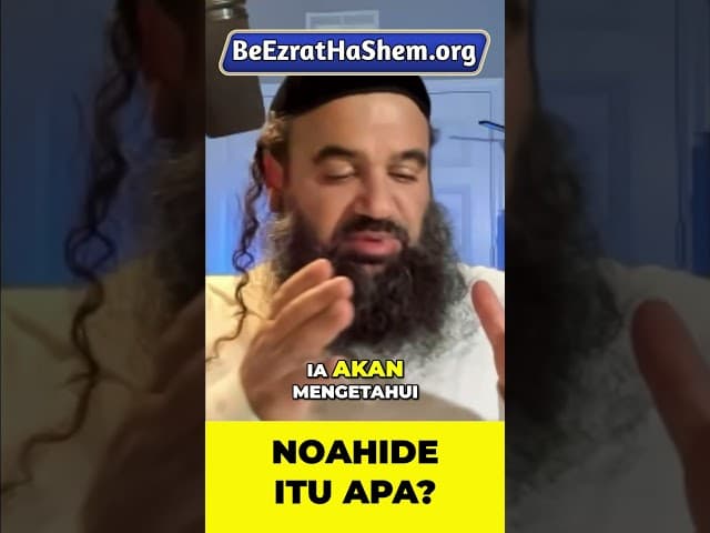 Haruskah Semua Orang Masuk Yudaisme? #Torah #Yahudi #RabiYaronReuven