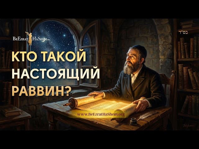 Что такое настоящий раввин?
