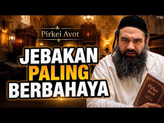 Kesempatan Terakhir Memilih Bos Sebelum Hari Penghakiman – Pirkei Avot 62