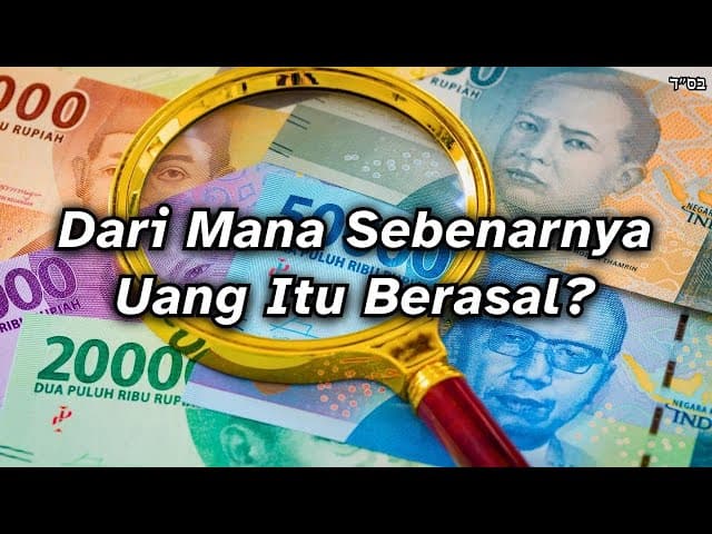 Dari Mana Sebenarnya Uang Itu Berasal?