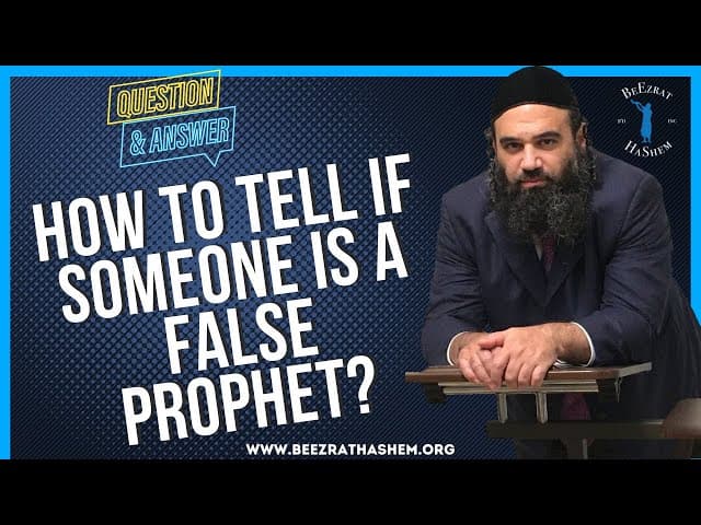   HOW TO TELL IF SOMEONE IS A FALSE PROPHET