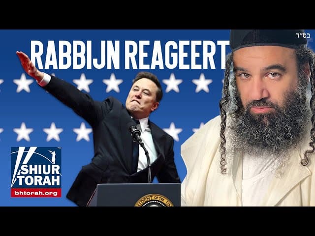 Joodse rabbi reageert op Elon Musk bij inauguratie
