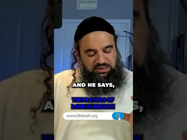 The Prayers of Rabbi Elimelech #Torah #OrthodoxJudaism #RabbiYaronReuven #Chassidut #Judaism
