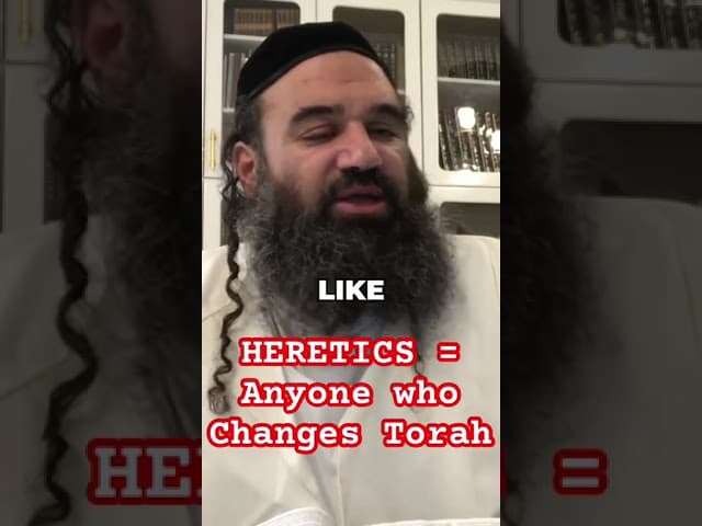 Be careful of Heretics