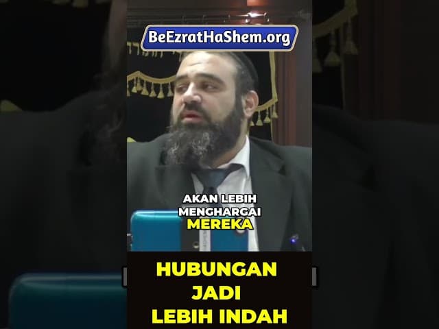Rahasia Hidup Bahagia & Hubungan Harmonis Setiap Hari #Torah #Yahudi #RabiYaronReuven