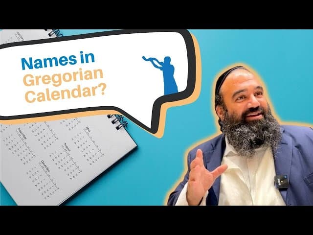 What do the names of the Gregorian calendar mean?