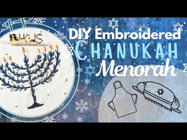 BHKids Craft Corner- Chanukah Menorah
