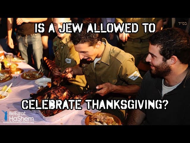 Is A Jew Allowed To Celebrate Thanksgiving?