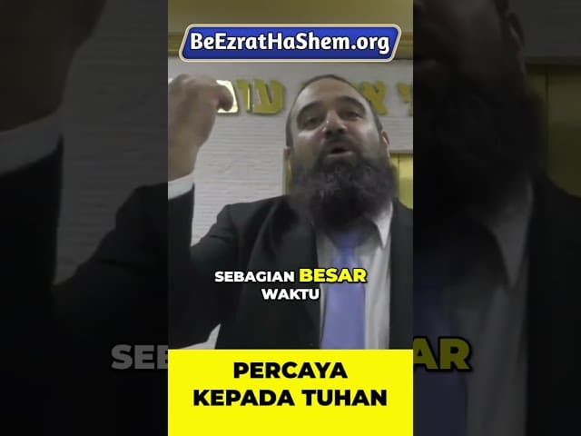 Jangan Menilai Cerita Sebelum Tamat #Torah #Yahudi #RabiYaronReuven