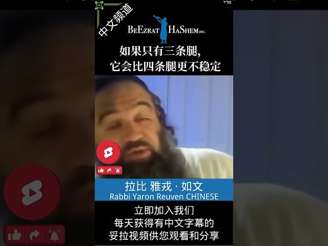 寻找上帝 ⬆️ 终极问题的答案 ✅ #妥拉 #犹太教  #拉比雅戎如文