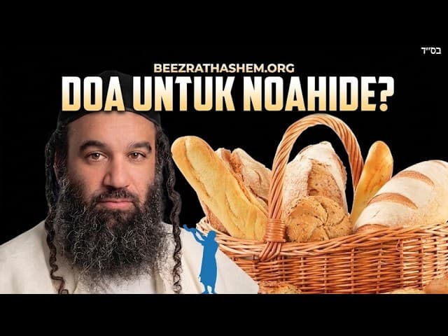 Bisakah Noahide Mengucapkan Birkat HaMazon?