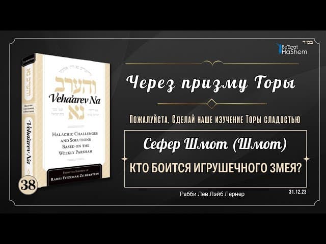 𝟯𝟴. Через призму Торы: Кто боится игрушечного змея? | Шмот (Шмот)