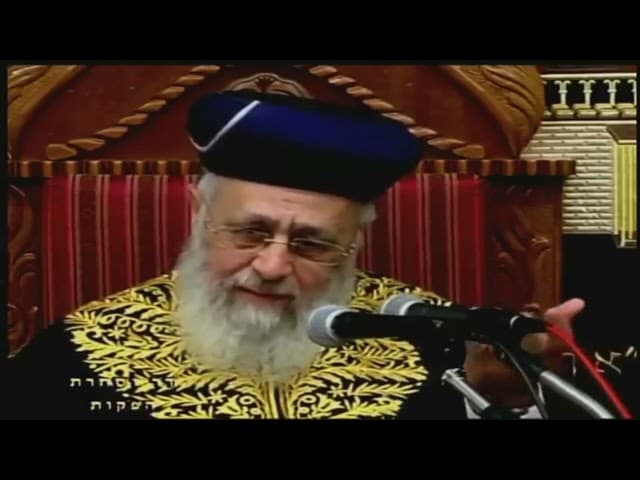 האם זה משנה שהוא "תינוק שנשבה" בשביל להעלות לתורה ? ההלכה השבועית עם מרן הרשל"צ שליט"א.