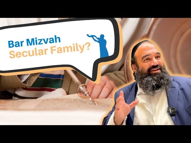 Is a Bar Mitzvah boy allowed to read from the Torah if he comes from a secular family?