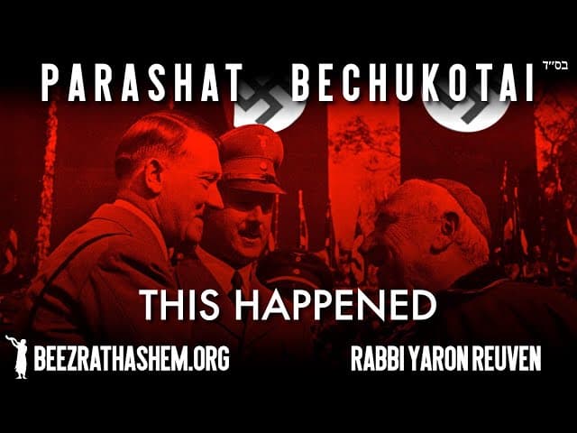 Parashat Bechukotai - YOU MUST READ THIS TORAH PORTION!