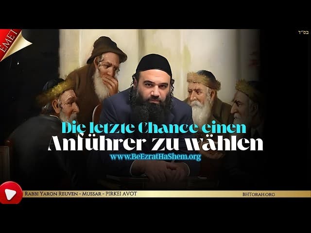 Letzte Chance, einen Anführer zu wählen