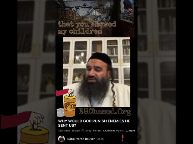 For The Enemies of AM YISRAEL