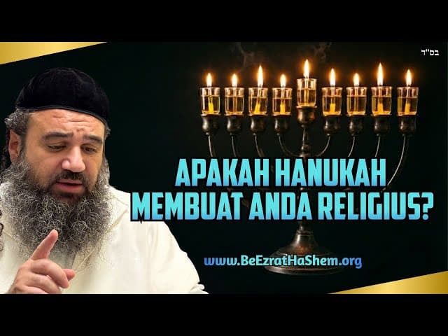 Apakah Menyalakan Lilin Chanukah Membuat Religius?