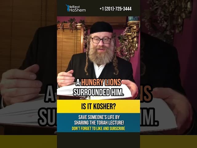 Contradiction in Torah⁉️Is Meat From Heaven Kosher? #shorts