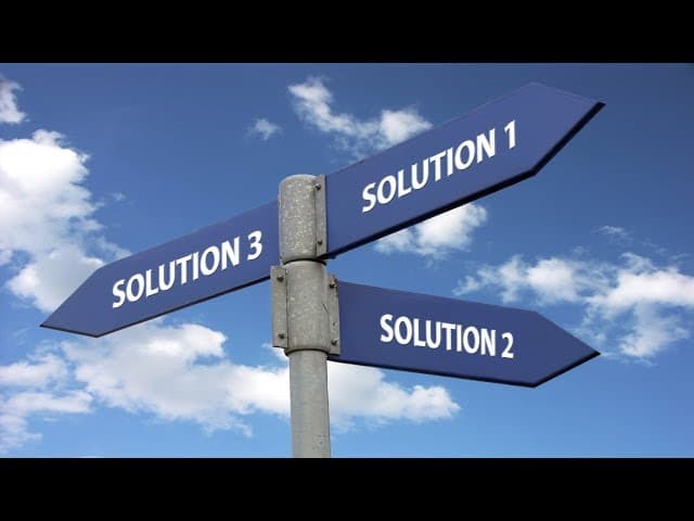 HaShem Has The Best Solutions