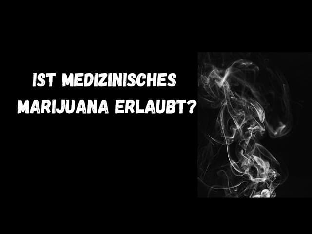Ist medizinisches Marijuana erlaubt? | Rabbiner Yaron Reuven
