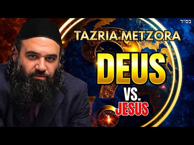 Tazria Metzora, Deus vs  jesus e Amaleque, Leis de Conversão, Odiadores do Chabad | Stump The Rabbi