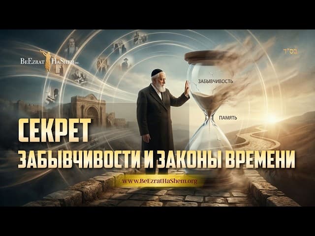 Секрет забывчивости и законы времени | Раввин Ярон Реувен