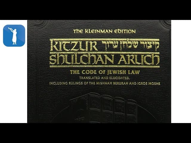 KITZUR SHULCHAN ARUCH -16