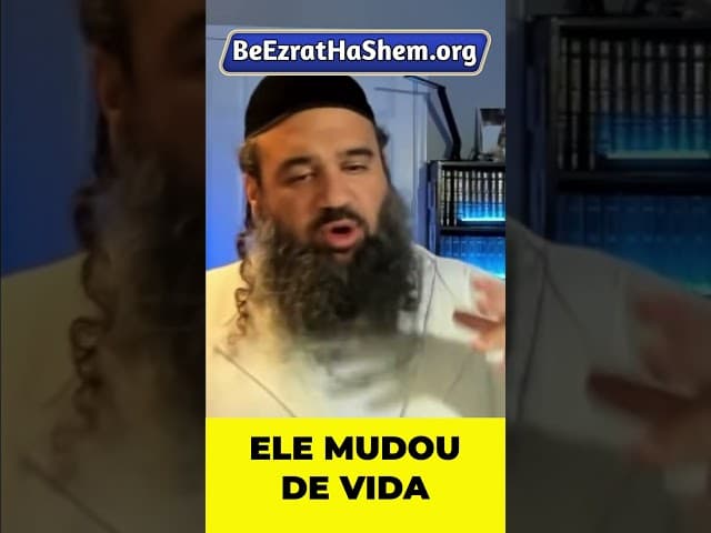 De Uma Vida de Transgressões à Teshuvá: O Poder da Torá #Torá #Judeu #RabinoYaronReuven