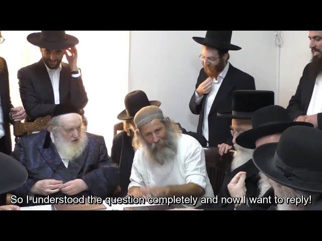 NEW 5780 INDIA Wigs/Sheitel Industry Investigation MEETING w/ Rav Moishe Sternbuch & Head Rabbis