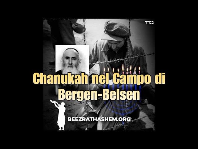 Chanukah nel Campo di Bergen-Belsen