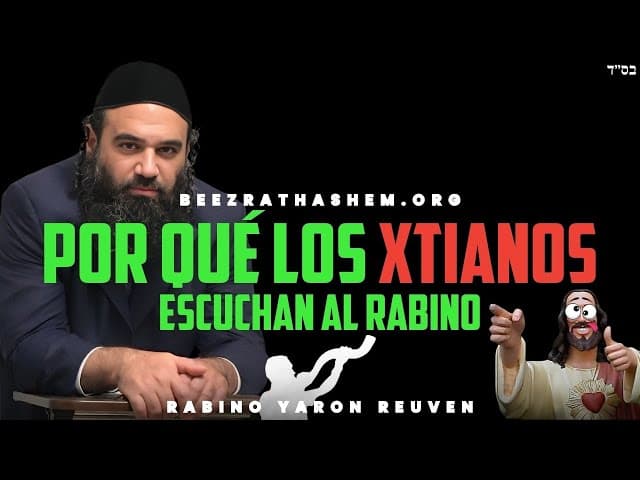 ¿Por qué cristianos verían al rabino Yaron Reuven?